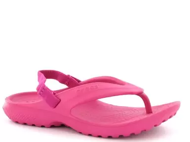 Crocs pink flip-flop